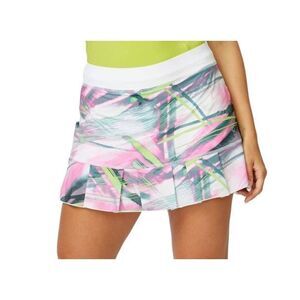 Sofibella Womens Pink Green Athletic Quick Drying Tennis Pickleball Skort 2XL